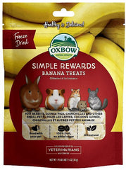 Oxbow Simple Rewards Banana Small Animal Treats