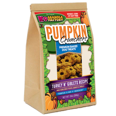 K9 Granola Factory Pumpkin Crunchers Turkey N' Giblets Dog Treats