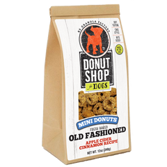 K9 Granola Factory Mini Donuts Fresh Baked Apple Cider Cinnamon Recipe Dog Treats
