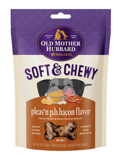 Old Mother Hubbard Soft and Tasty Peanut Butter and Bacon Dog Treats