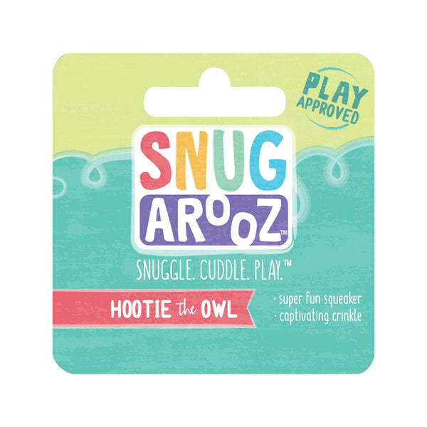 Snugarooz Hootie The Owl Dog Toy