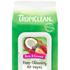 Tropiclean Berry & Coconut Deep Cleaning Wipes For Pets