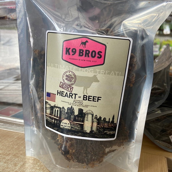 K9 Bros Heart Of Beef Jerky