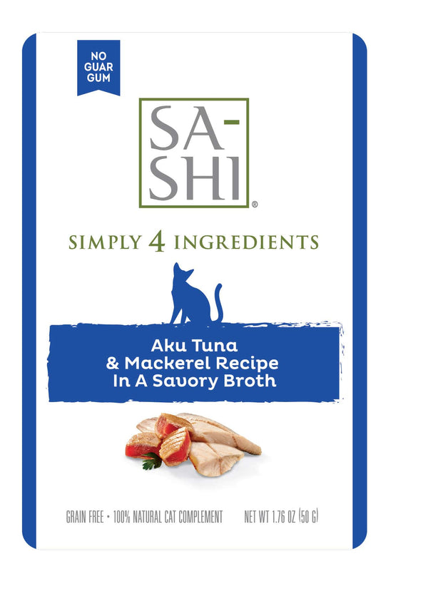 Sa-Shi Aku Tuna & Mackerel Topper Cat Food