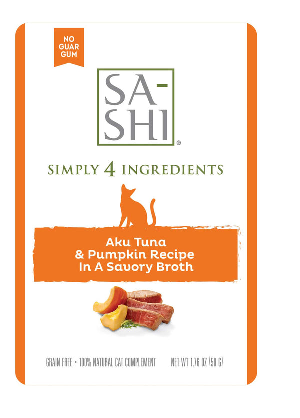 Sa-Shi Aku Tuna & Pumpkin Topper Cat Food