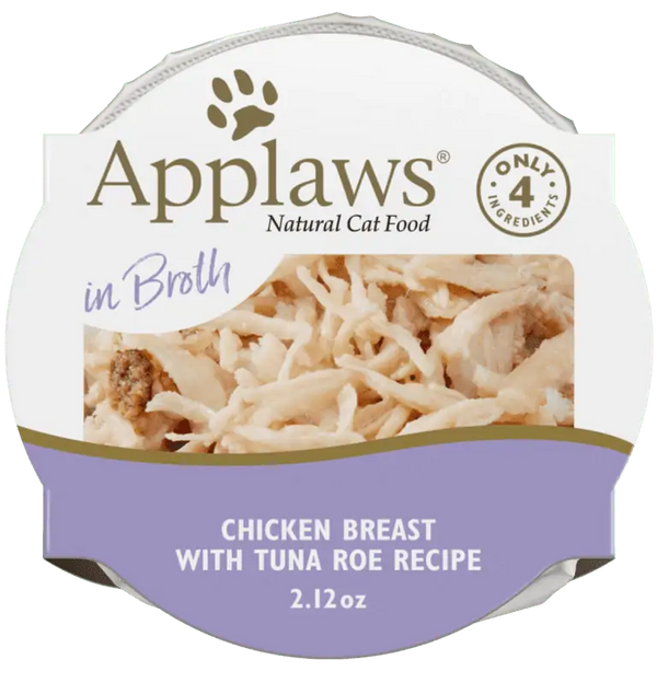 Applaws Natural Wet Chicken Breast with Tuna Roe in Broth Cat Food
