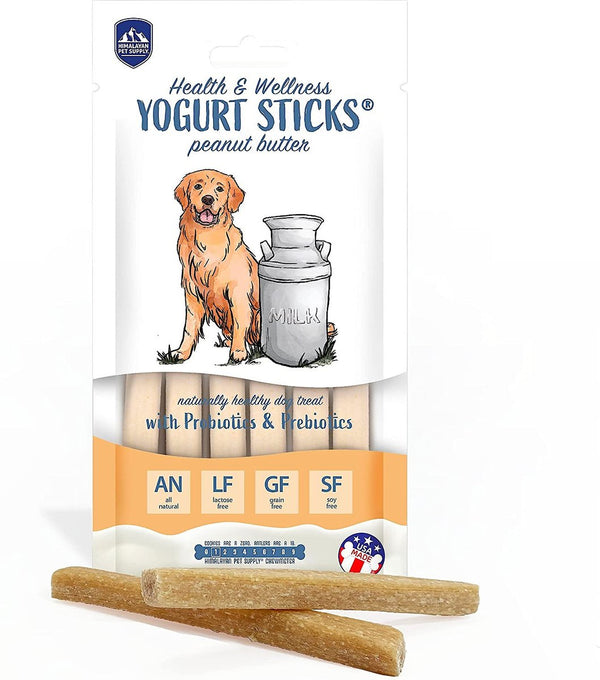Himalayan Pet Supply Yogurt Sticks Peanut Butter Dog Treats