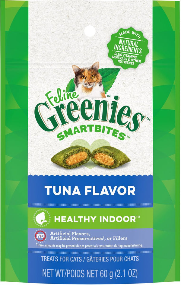 Greenies Feline Tuna Flavor Healthy Indoor Cat Treats