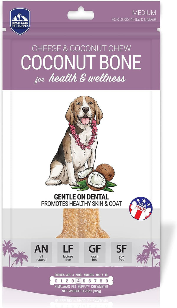 Himalayan Pet Supply Coconut Bone With Cheese