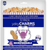 Yaky Charms Microwaveable Cheese Puffs With Peanut Butter Dog Treats