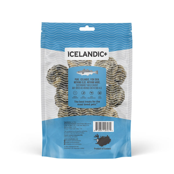 Icelandic+ Cod Skin Rolls Dog Treats