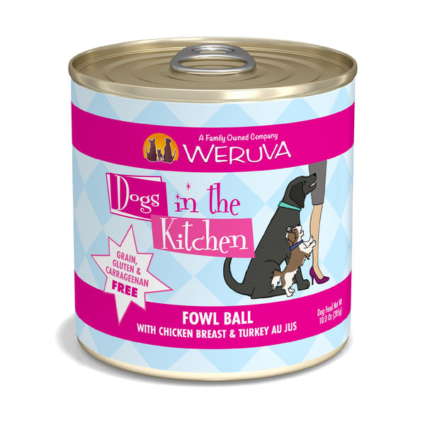 Weruva Dogs in the Kitchen Fowl Ball Canned Dog Food
