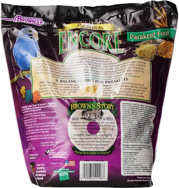 F.M. Brown's Premium Encore Bird Food