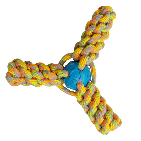 SnugArooz Fling N' Fun Rope Dog Toy