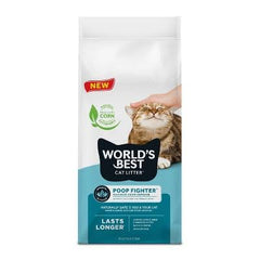 World's Best Cat Litter Poop Fighter Maximum Odor Defense
