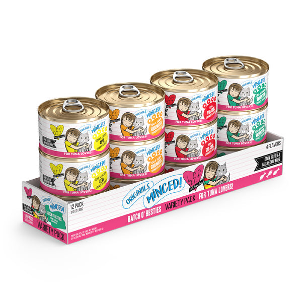 Weruva B.F.F. Minced Batch O' Besties Variety Canned Cat Food