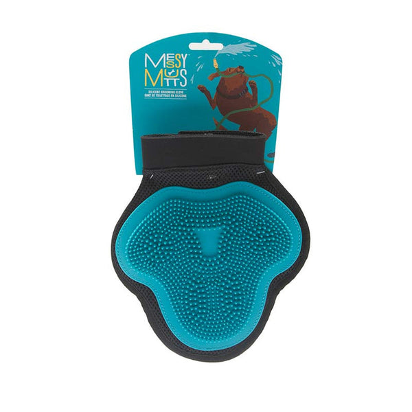 Messy Mutts Reversible Silicone Pet Grooming Glove