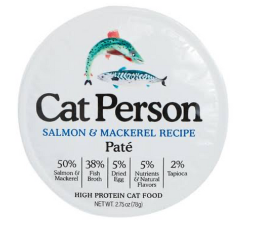 Cat Person Salmon & Mackarel