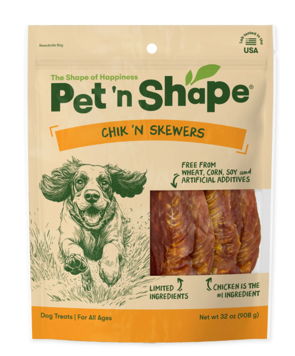 Pet Shape Chik ‘N Skewers Treats