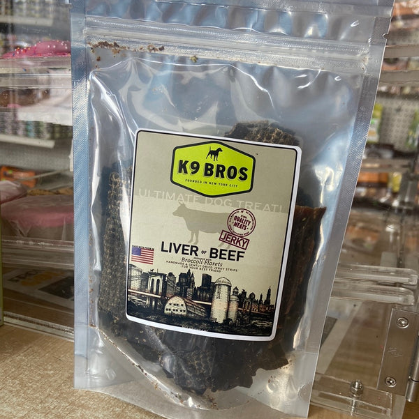 K9 Bros Liver Of Beef Jerky