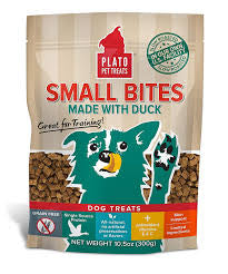 Plato Small Bites Duck Dog Treat