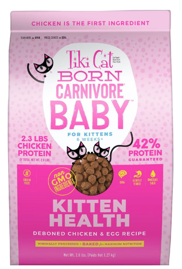 Tiki Cat Born Carnivore Baby For Kitten