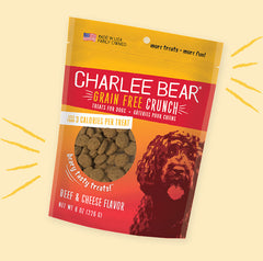 Charlee Bear Grain Free Crunch Beef & Cheese Flavor