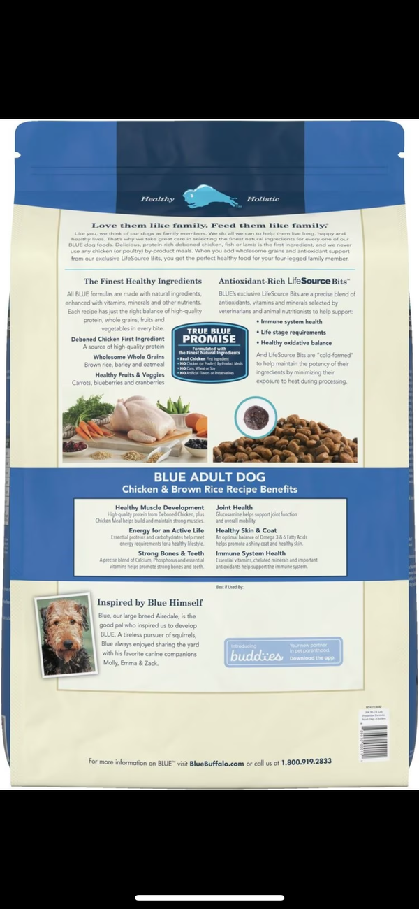 Blue Buffalo Puppy Life Protection Formula Chicken and Brown Rice