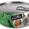 Fussie Cat Fine Dining Oceanfish with Salmon Entree in Gravy Pate Canned Cat Food