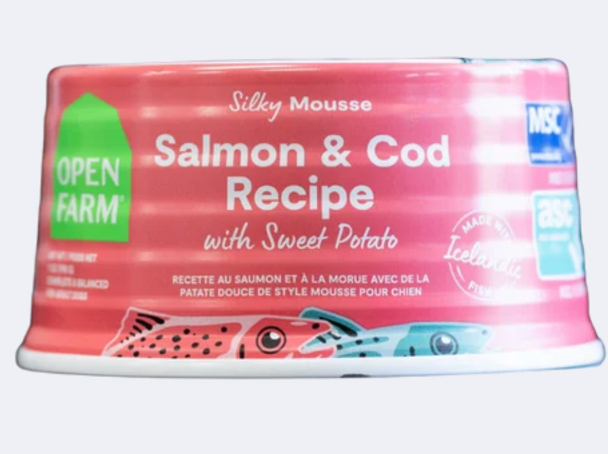 Open Farm Mousse Salmon & Cod 7oz