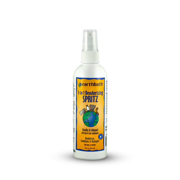 Earthbath Vanilla & Almond 3-in-1 Deodorizing Spritz Pet Spray