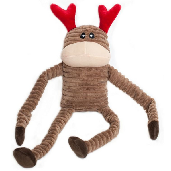 Zippy Paws Crinkles Reindeer