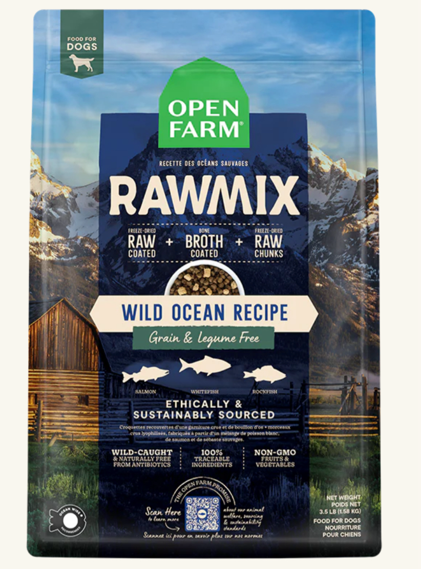 Open Farm Rawmix Wild Ocean Recipe