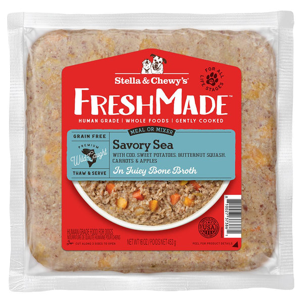 Stella & Chewy's Freshmade Savory Sea Gently Cooked Dog Food