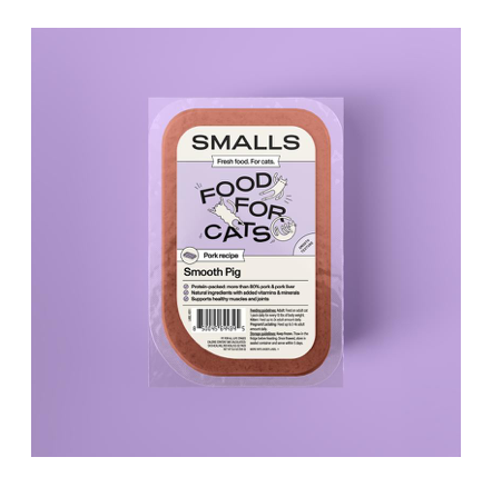 Smalls Cat Gently Cooked Frozen Food Pork Flavor Smooth