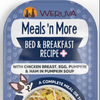 Weruva Meals 'n More Natural Wet Dog Food, Bed & Breakfast Recipe Plus Digestive Support, 3.5-oz cup