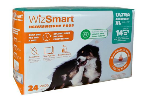 Wizsmart 24ct XL dog pads