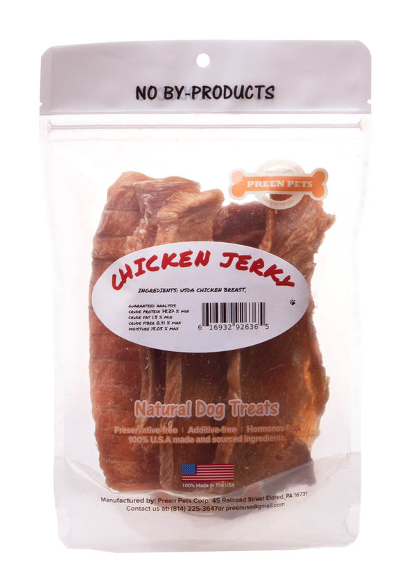 Preen Pets Chicken Jerky Dog Treats