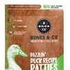 Bones & Co Dazzlin' Duck Frozen Patties Dog Food