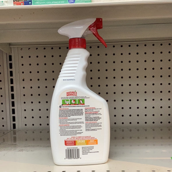 Nature's Miracle Dog Enzymatic Stain Remover & Odor Eliminator Spray 24 oz