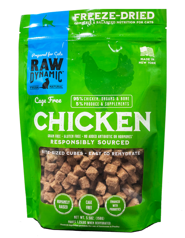 Raw Dynamic Chicken Formula Freeze Dried Cat Food