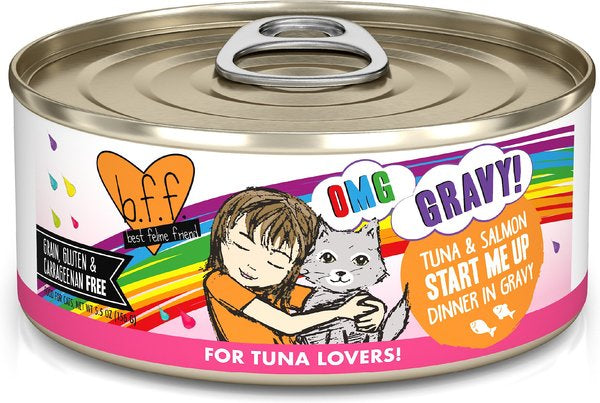 Weruva B.F.F OMG! Tuna & Salmon Start Me Up Canned Cat Food