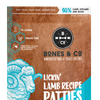 Bones & Co. Lickin' Lamb Frozen Patties Dog Food