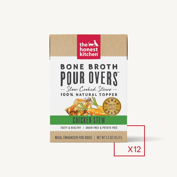 The Honest Kitchen Bone Broth Pour Overs Chicken Flavor