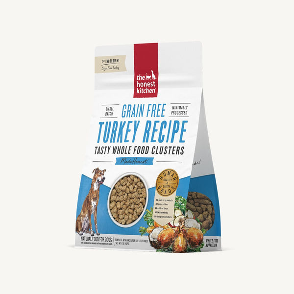 The Honest Kitchen Whole Food Clusters Grain Free Turkey Dog Food