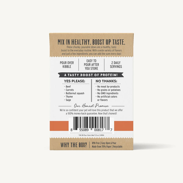 The Honest Kitchen Bone Broth Pour Overs Beef Flavor