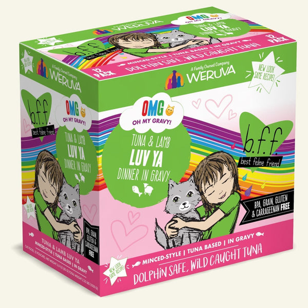 Weruva B.F.F. Omg! Tuna & Lamb Luv Ya Pouch Cat Food