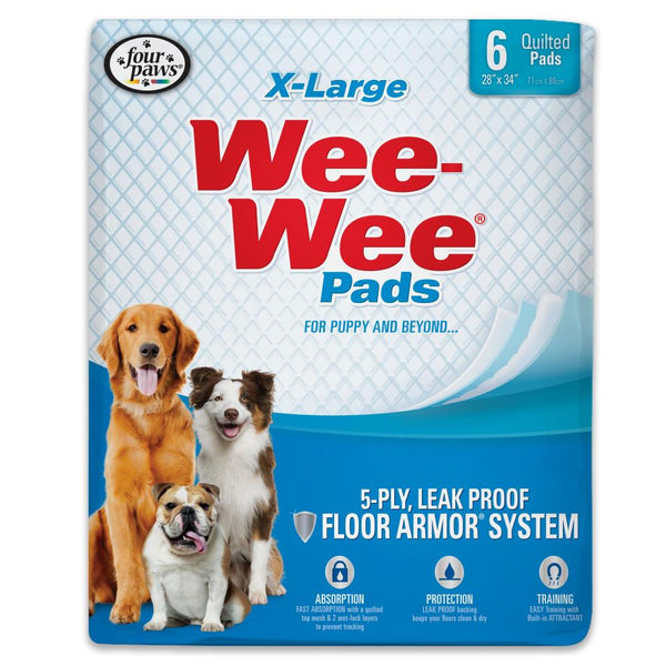 Four Paws Wee-Wee Extra Large Dog Training Pads