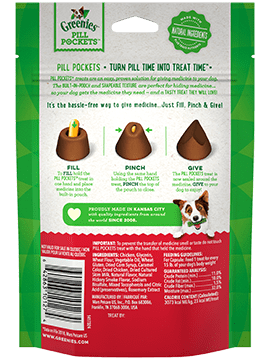 Greenies Pill Pockets Hickory Smoke Flavor Dog Dental Treats