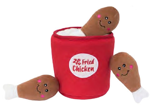Zippy Paws Miniz 3-Pack Chicken Drumsticks Dog Toy